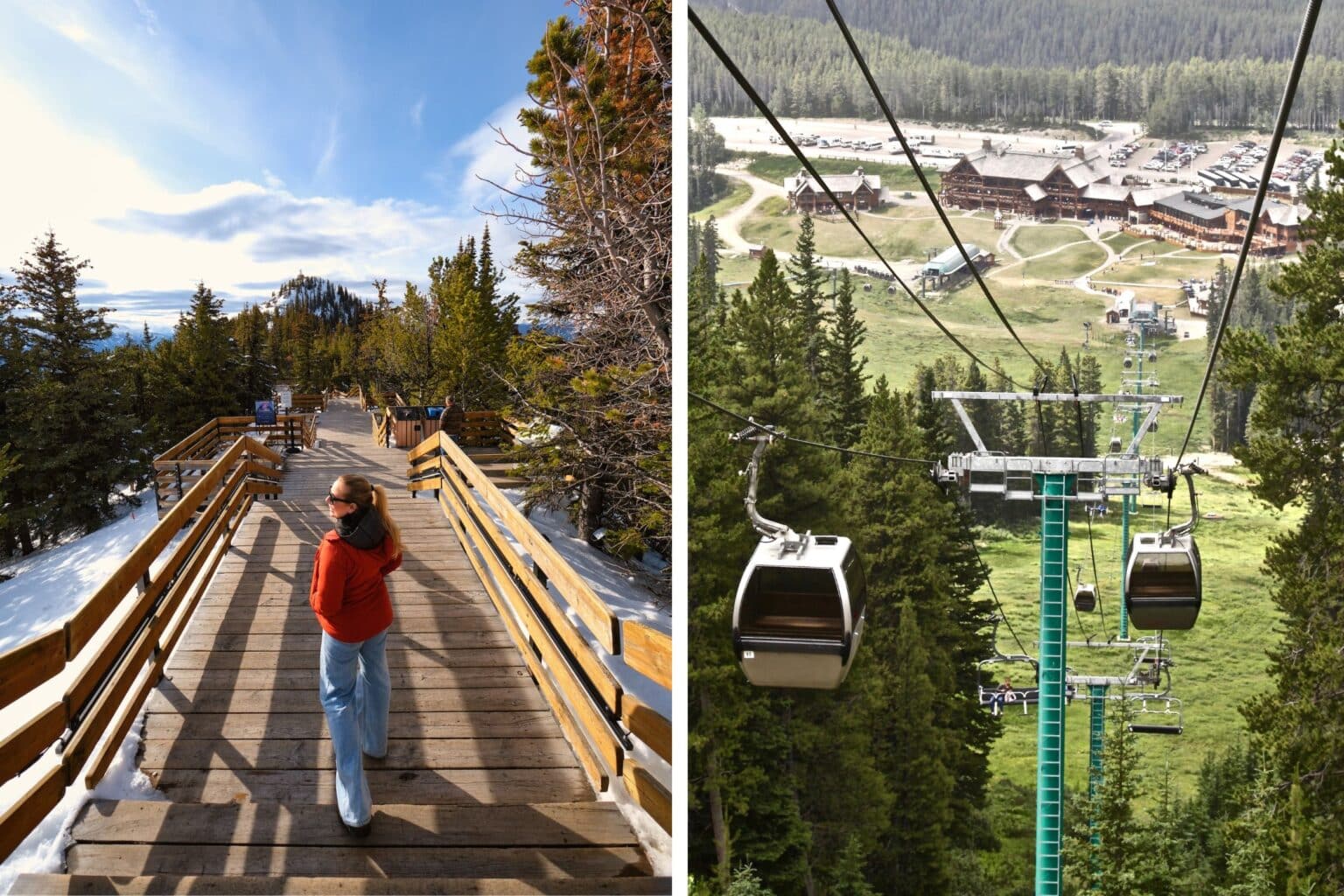 Banff Gondola vs Lake Louise Gondola • Which to Choose?