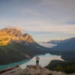 natasha at peyto lake