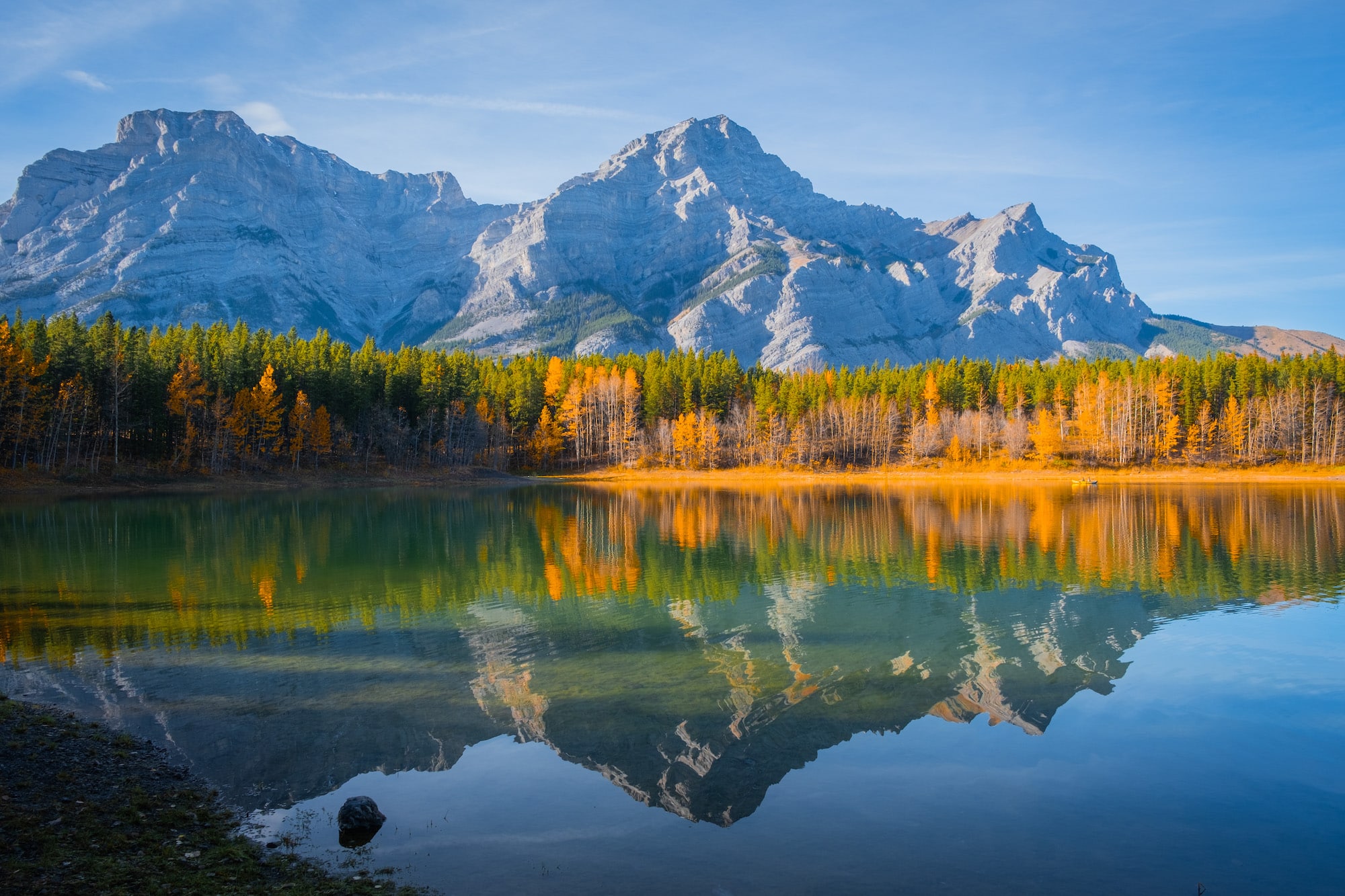 wedge pond in kananaskis