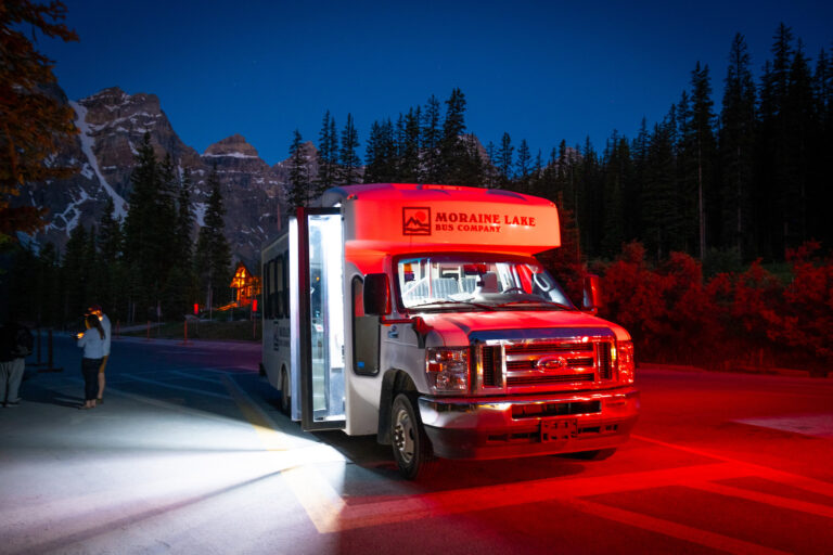 moraine lake bus company