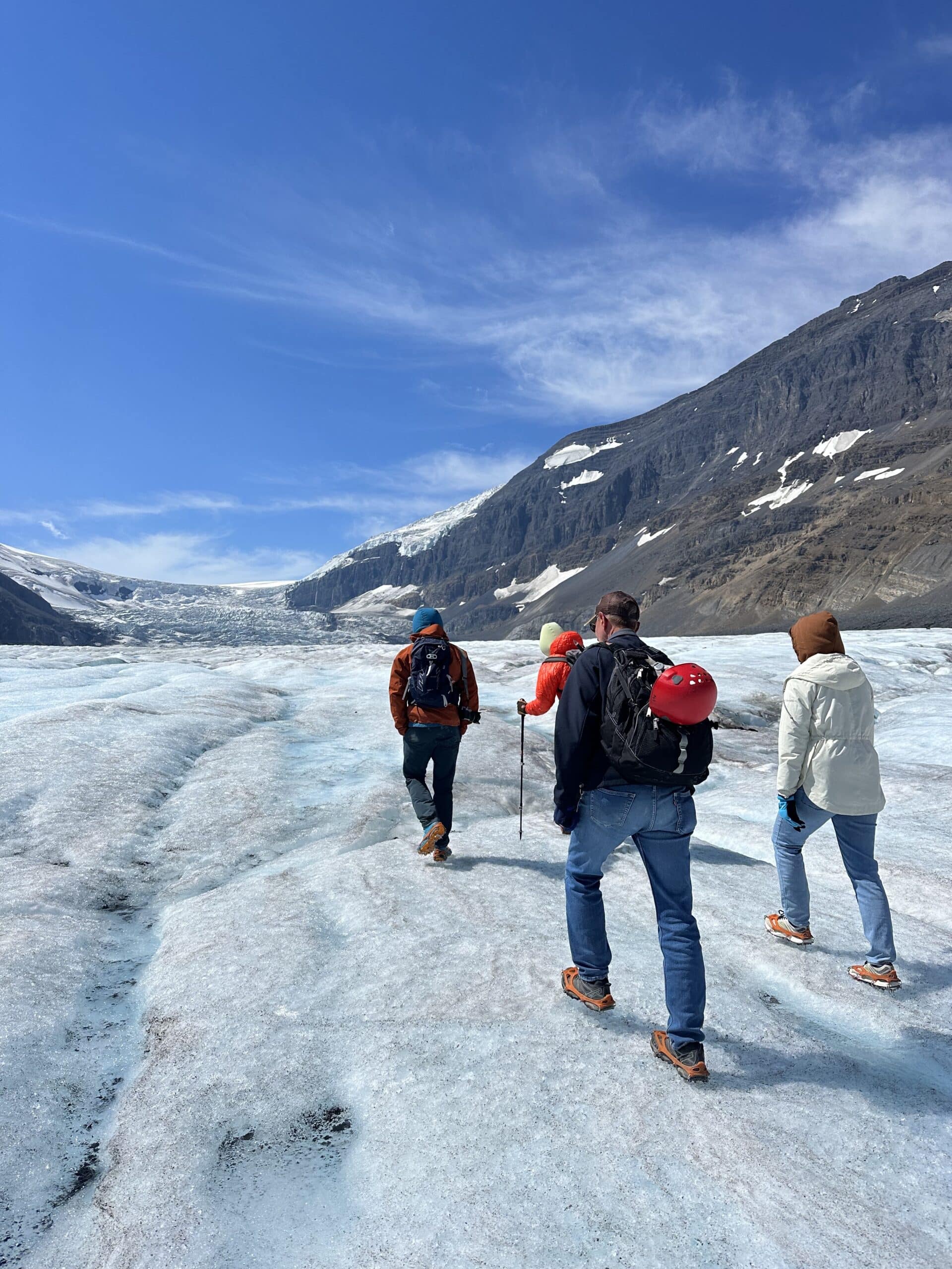 Toe of Athabasca Glacier Hike