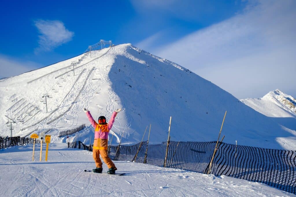 Lake Louise Ski Resort Natasha Top Of The World