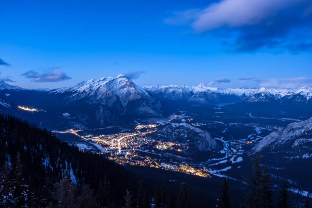 All About Banff Nightrise