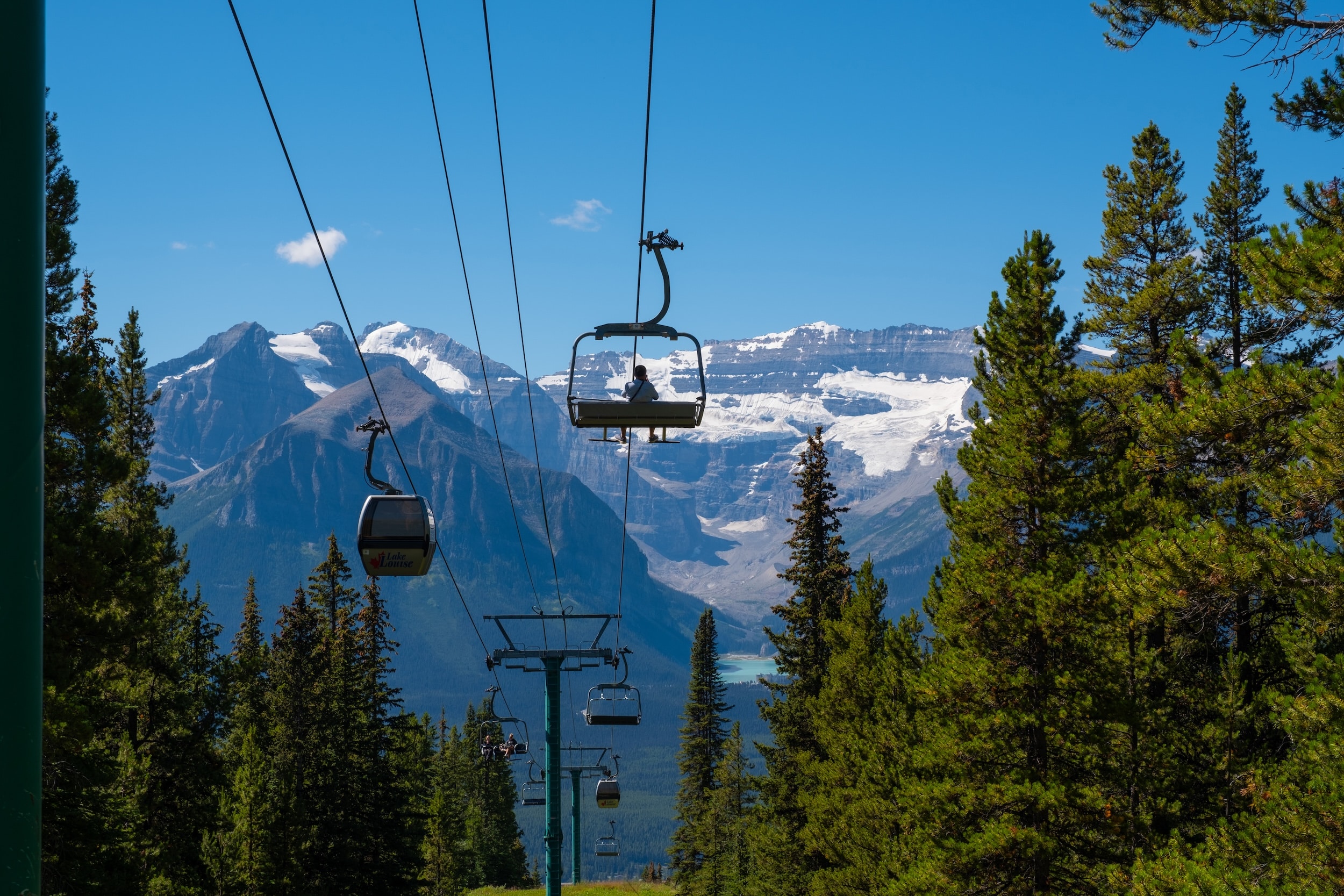 Enjoy Alpine Views From the Lake Louise Gondola