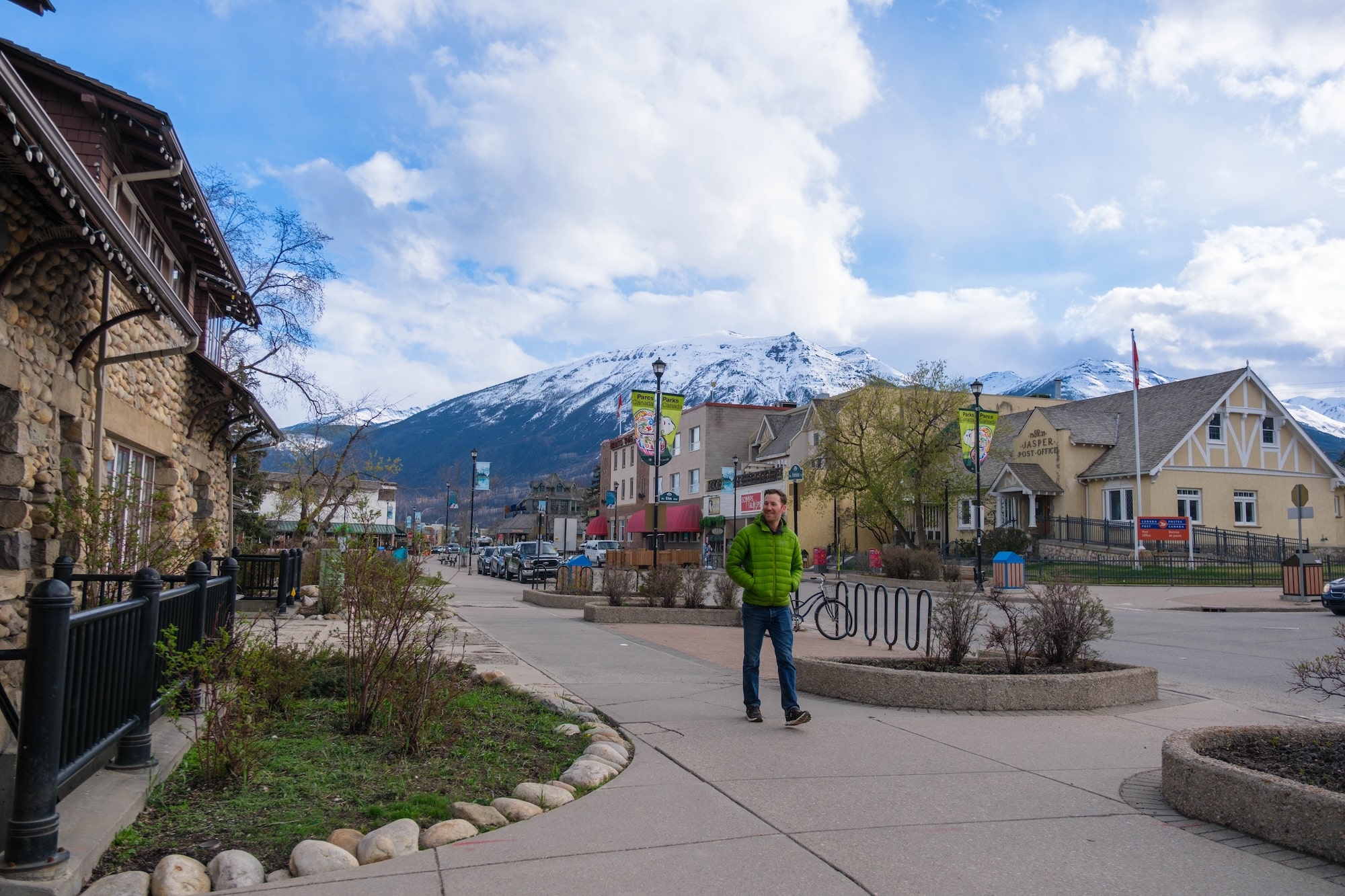 cameron seagle enjoying downtown jasper