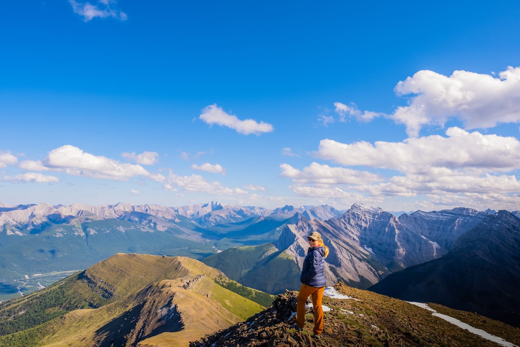 natasha on mount allan kananaskis
