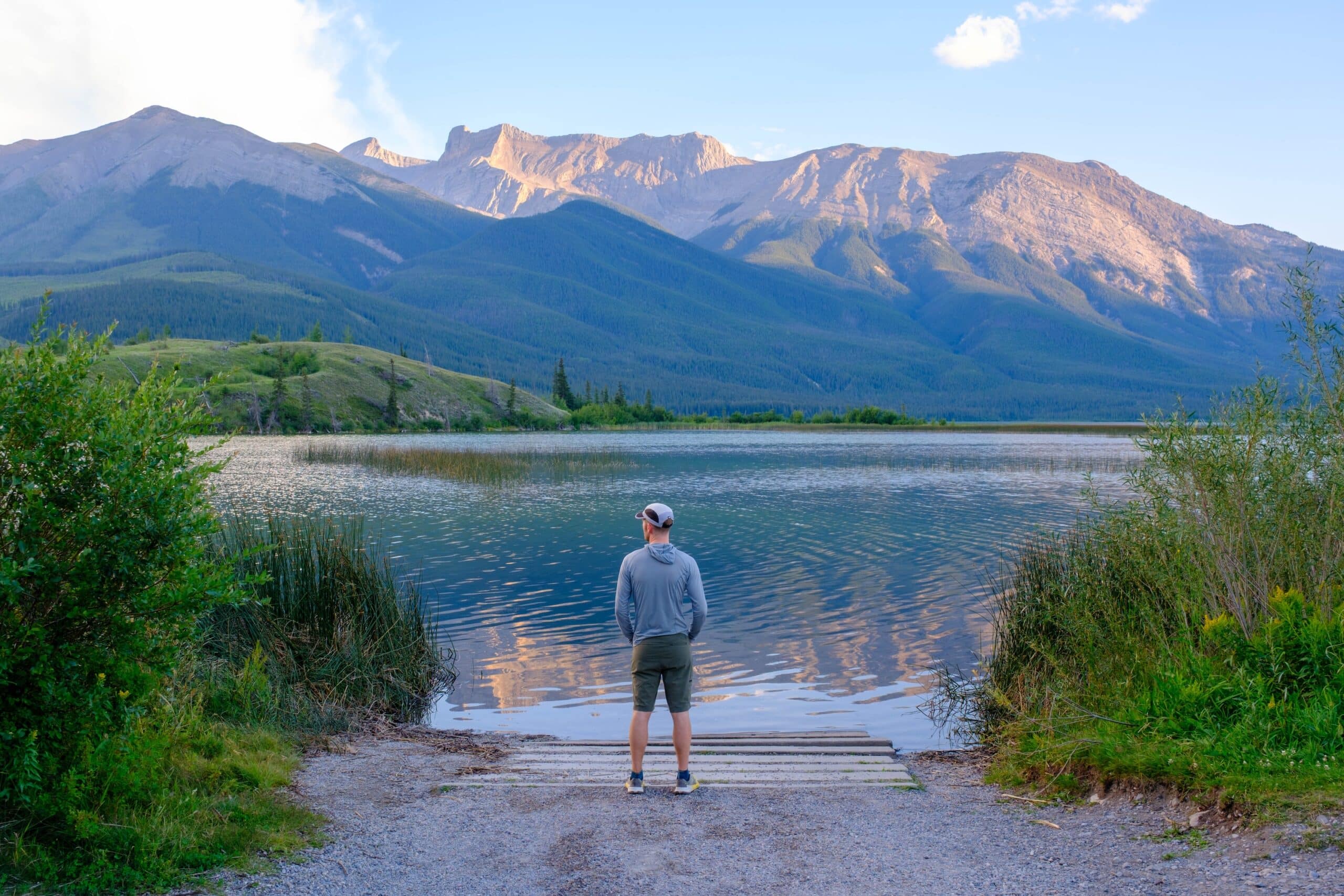 talbat lake in jasper
