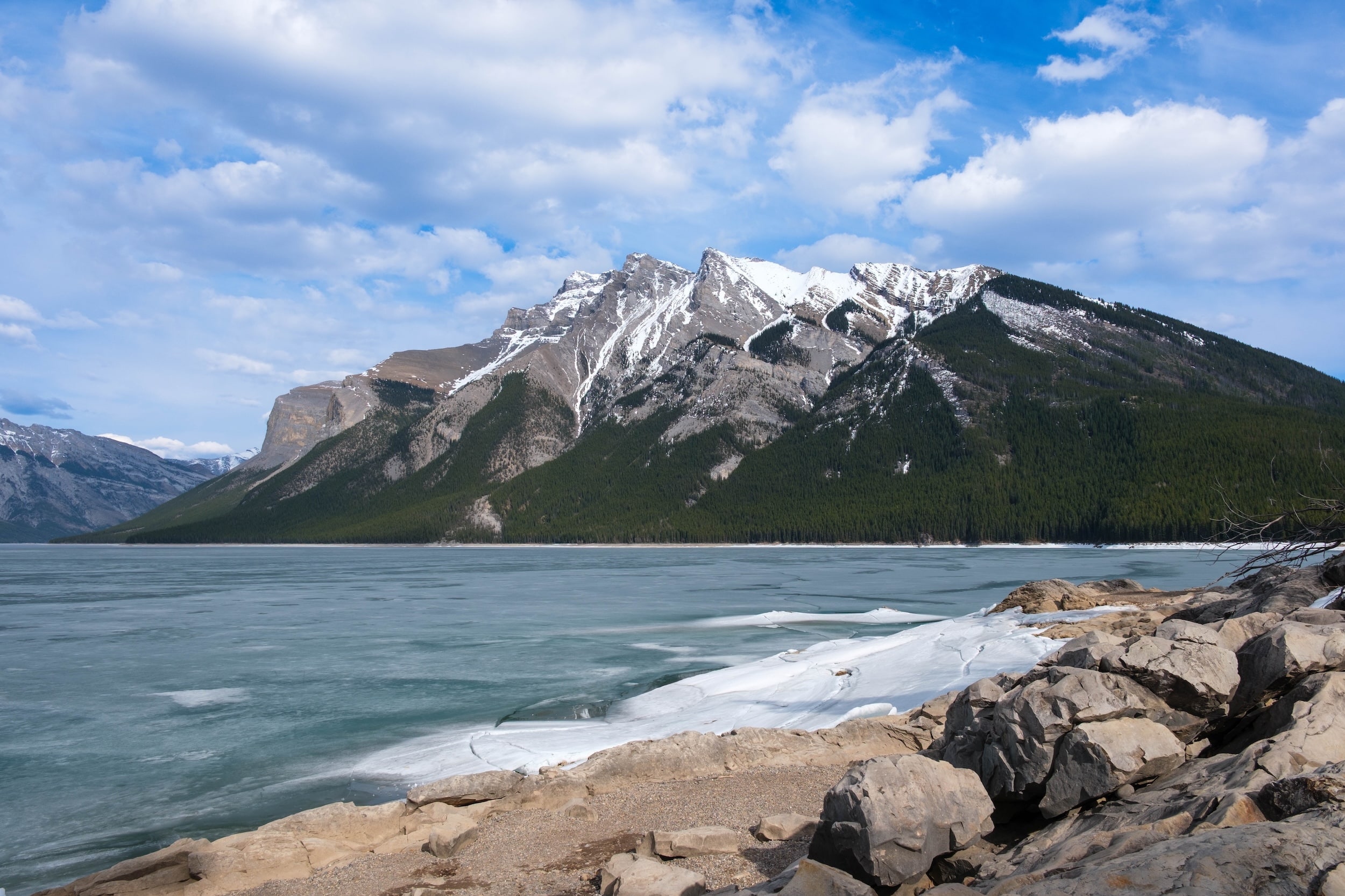 Lake Minnewanka In May