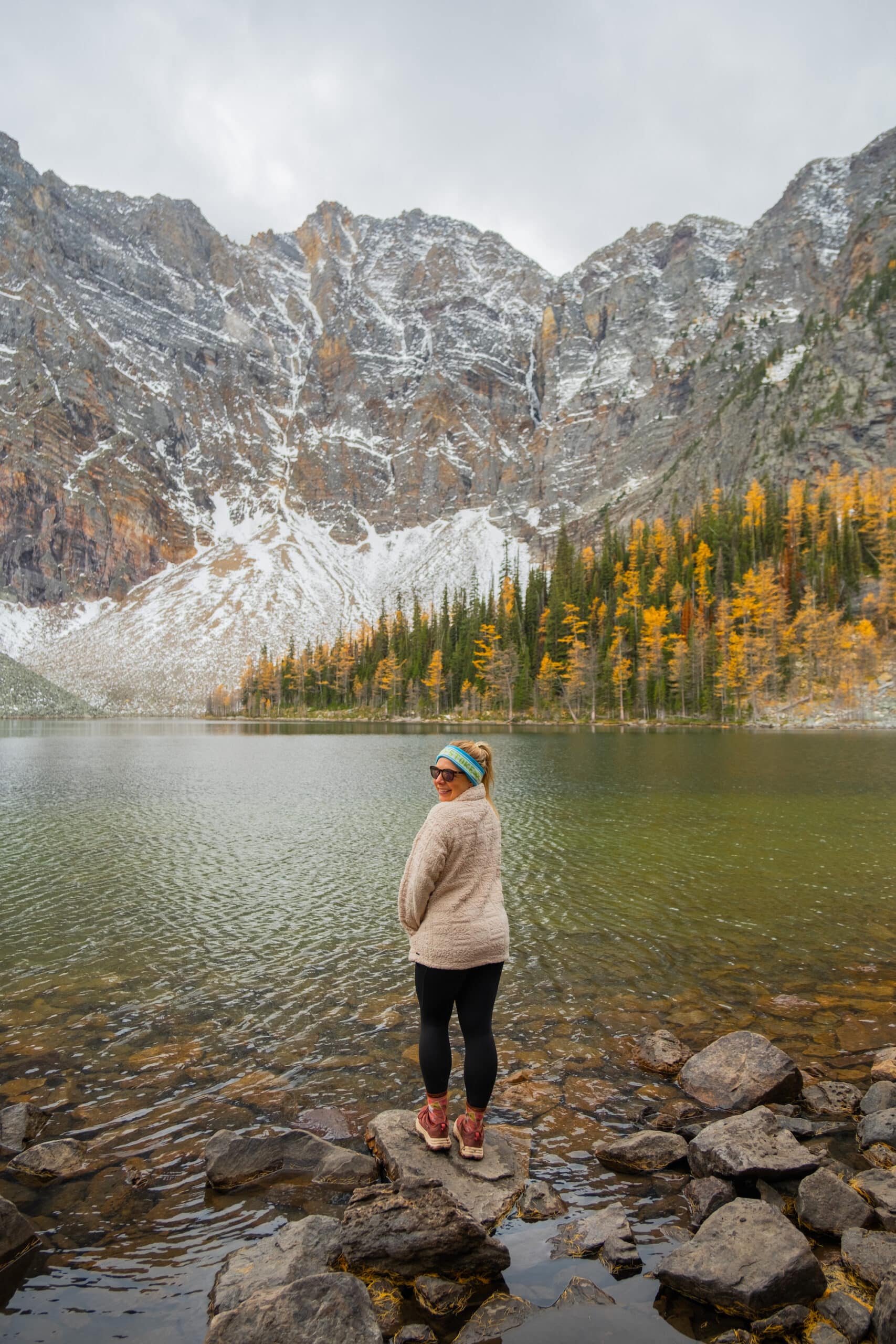 arnica lake during the larch season
