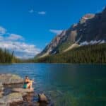 easy hikes in banff - boom lake