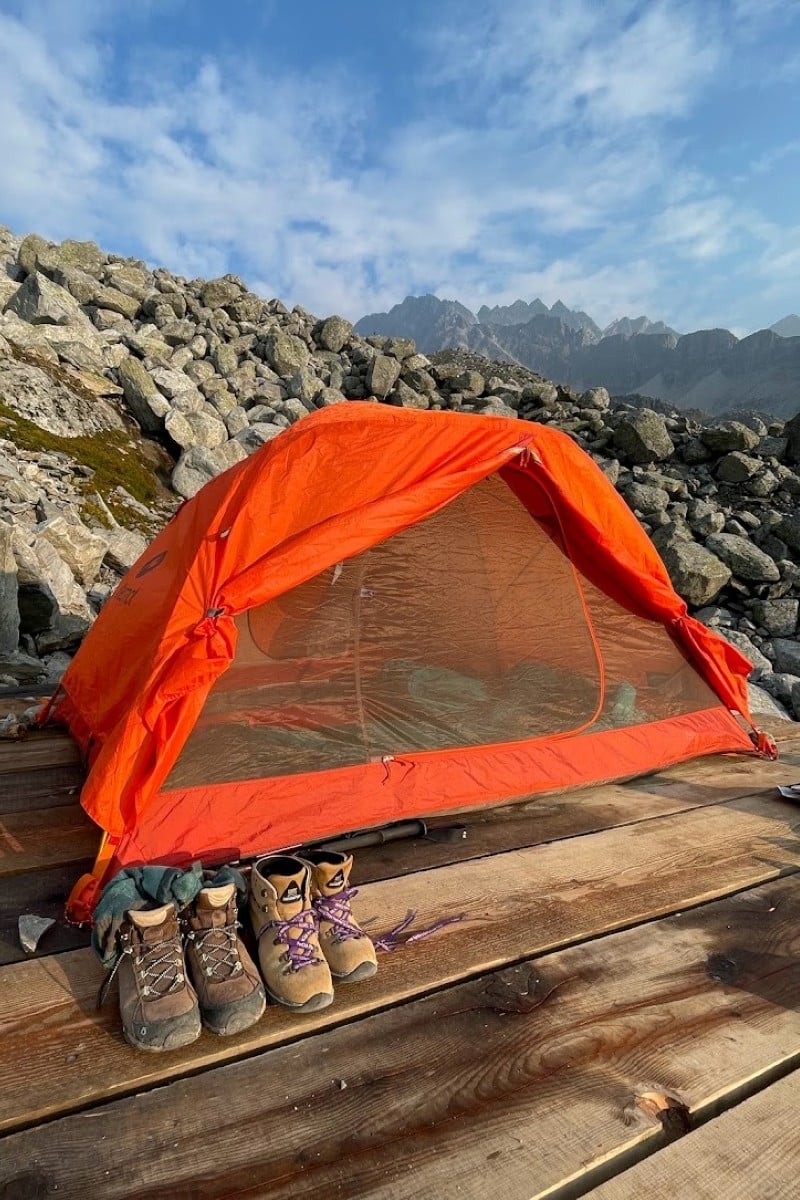 backcountry camping tent