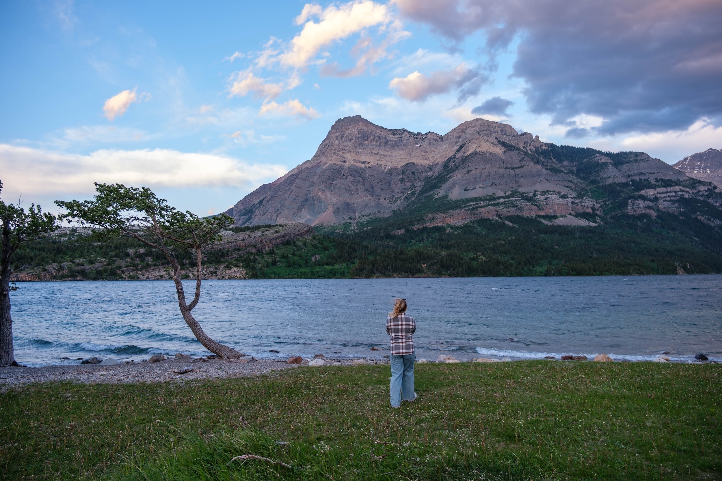 Natasha On Waterton Beach
