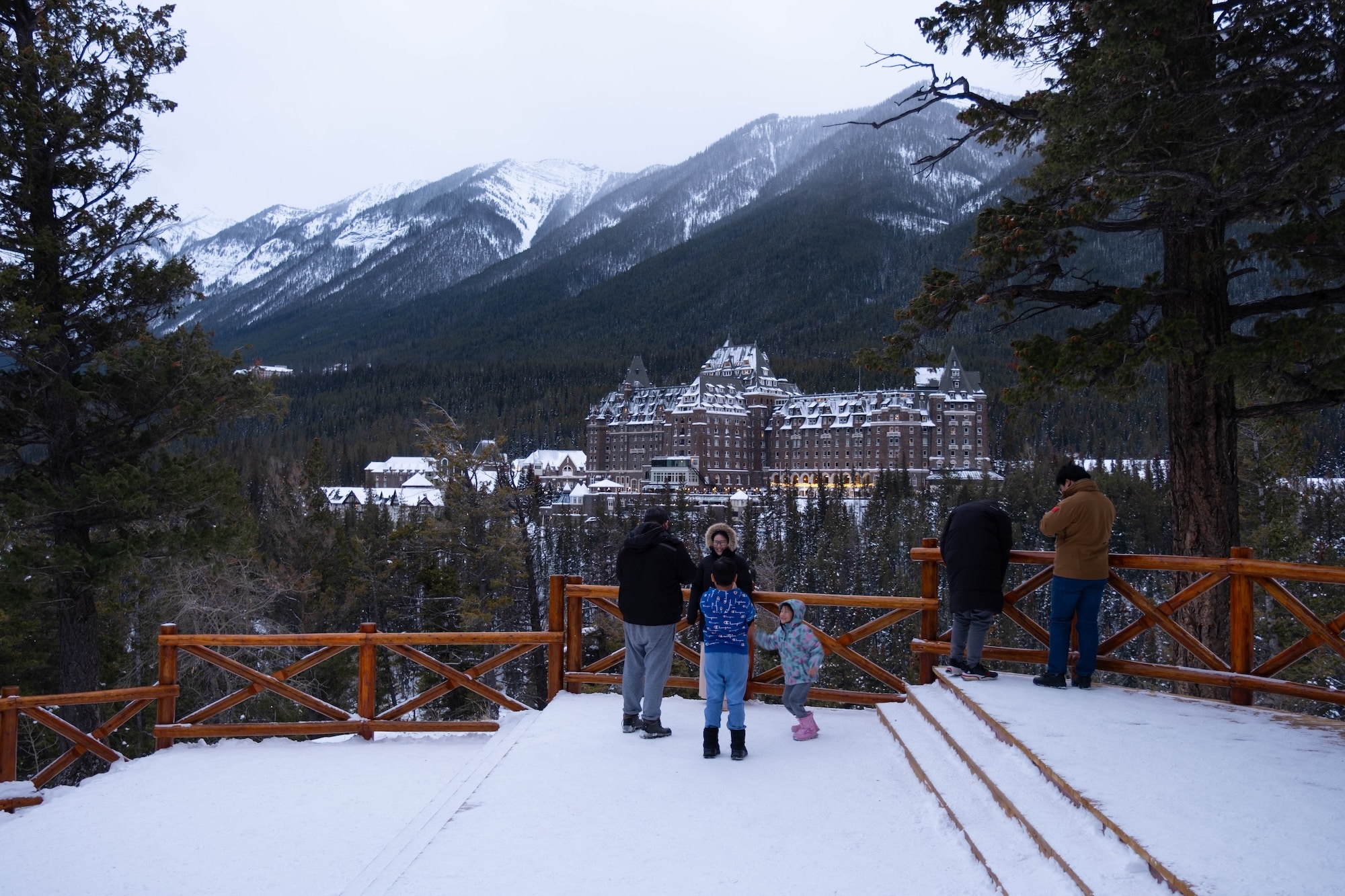 surprise corner in banff