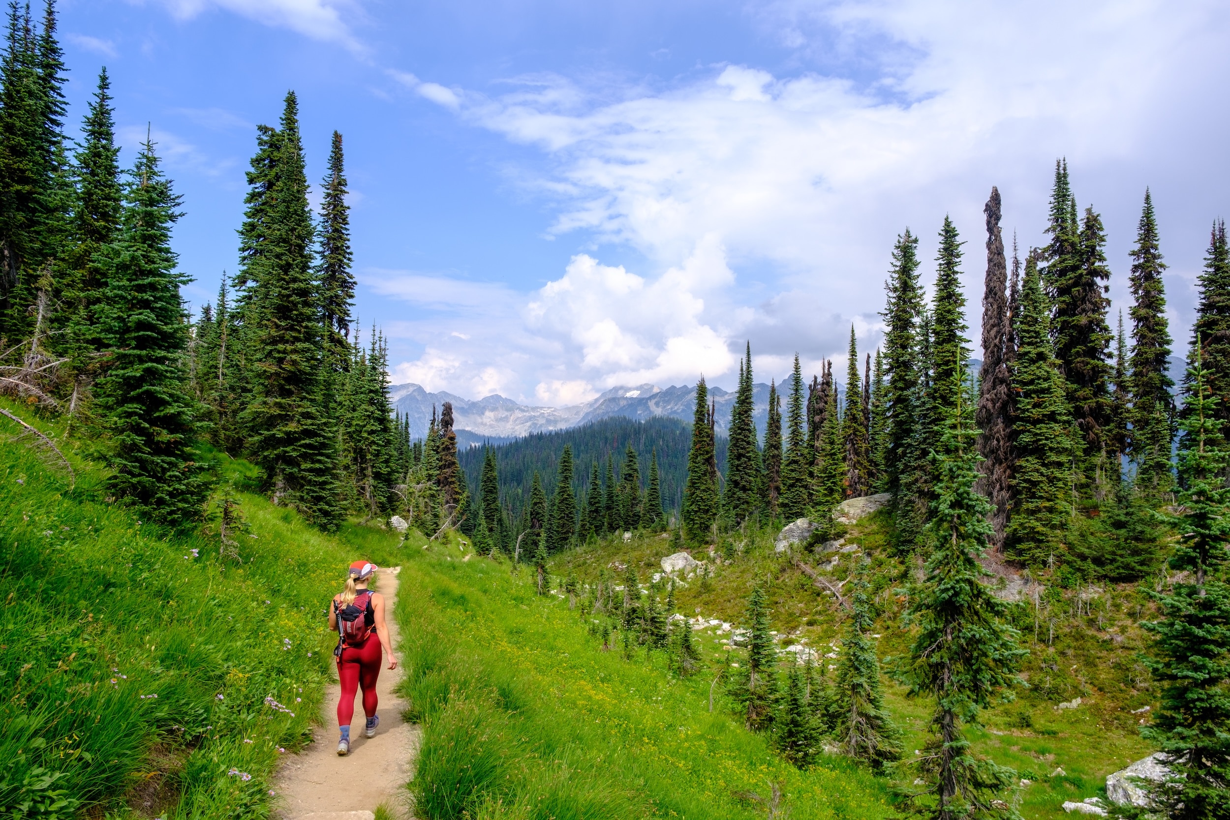 Natasha In Mount Revelstoke National Park