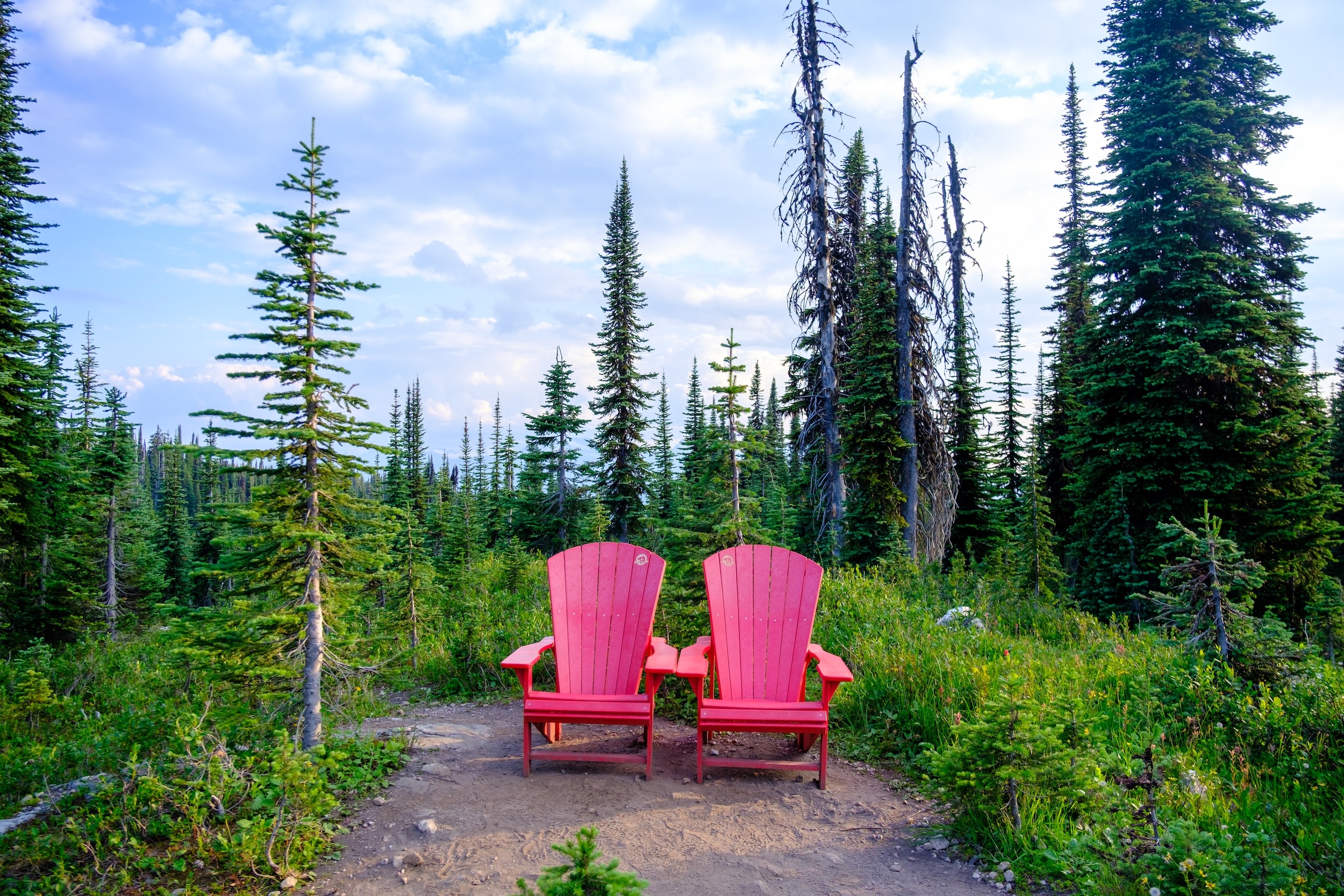 Parks Canada Red Chair Mount Revelstoke National Park