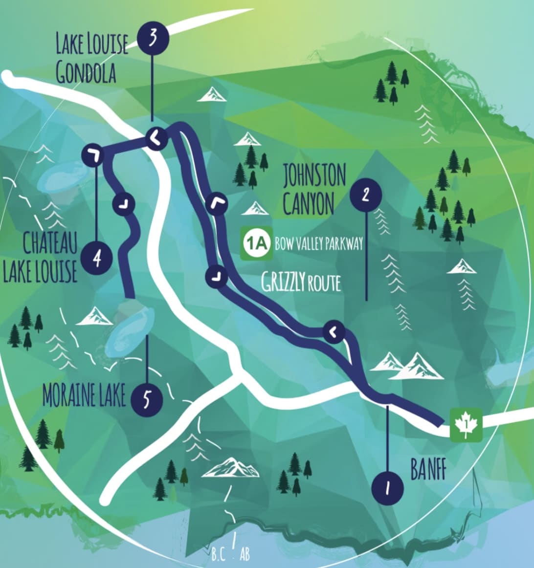 Courtesy of Banff Hop On Hop Off