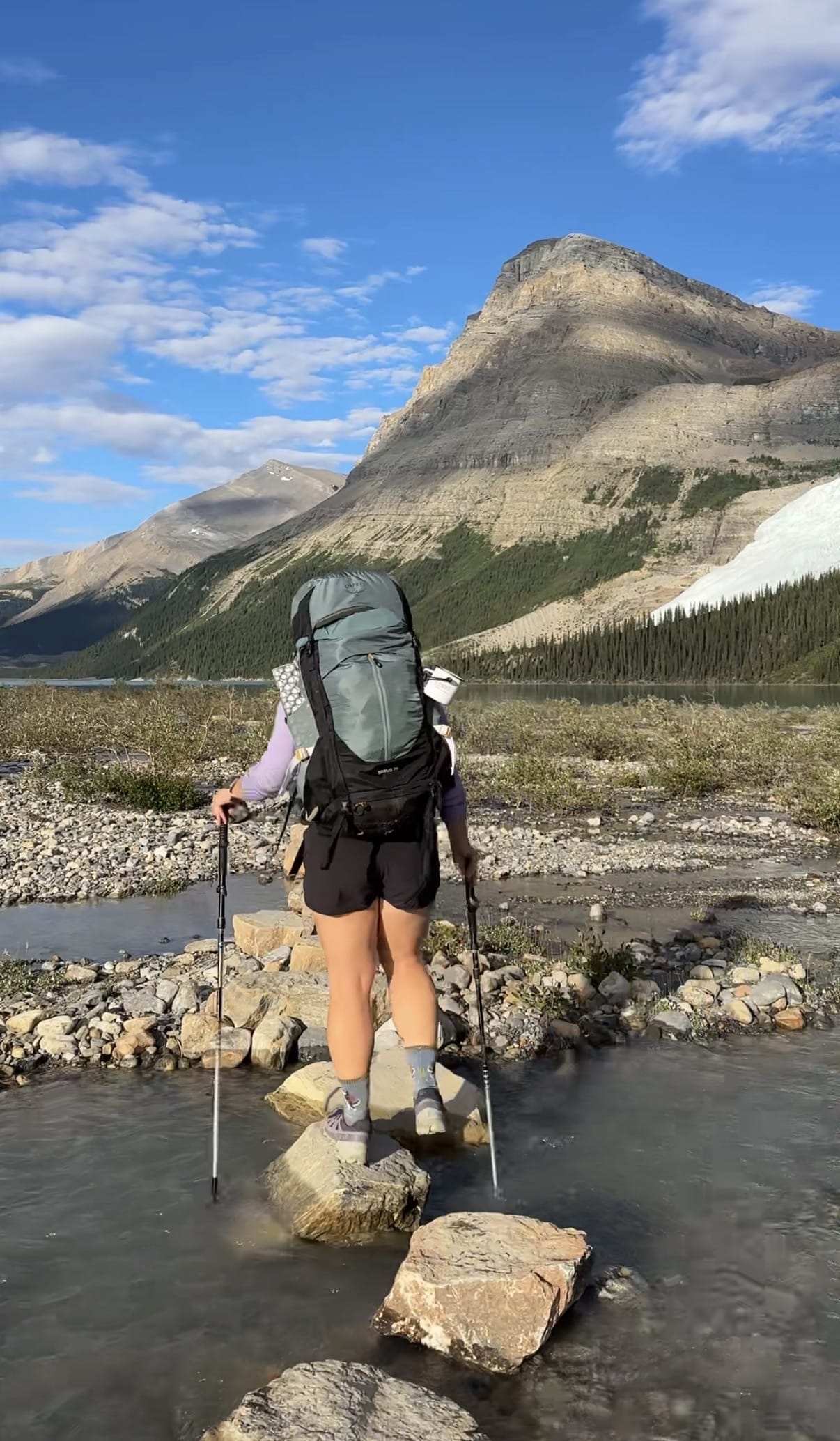 steps on the berg lake trail
