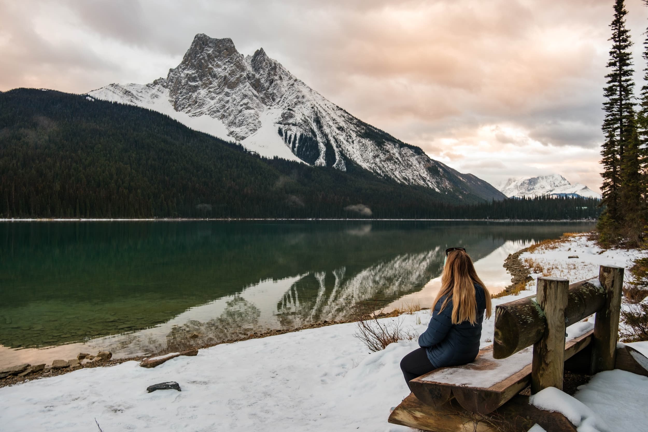 Emerald Lake Bench
