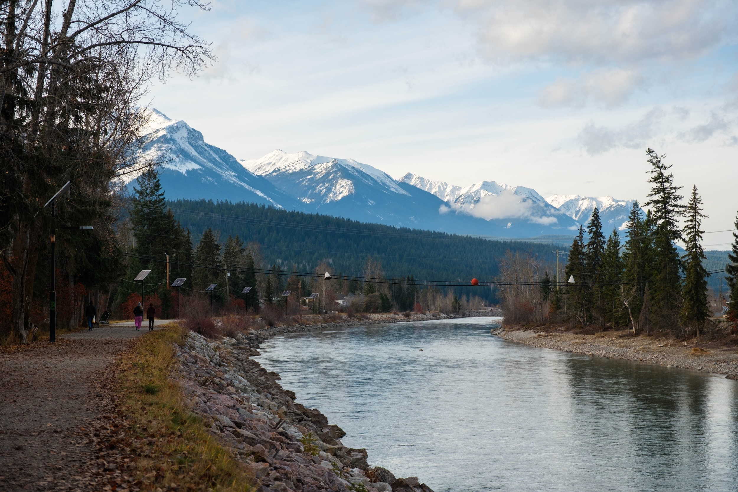 River Walk In Golden