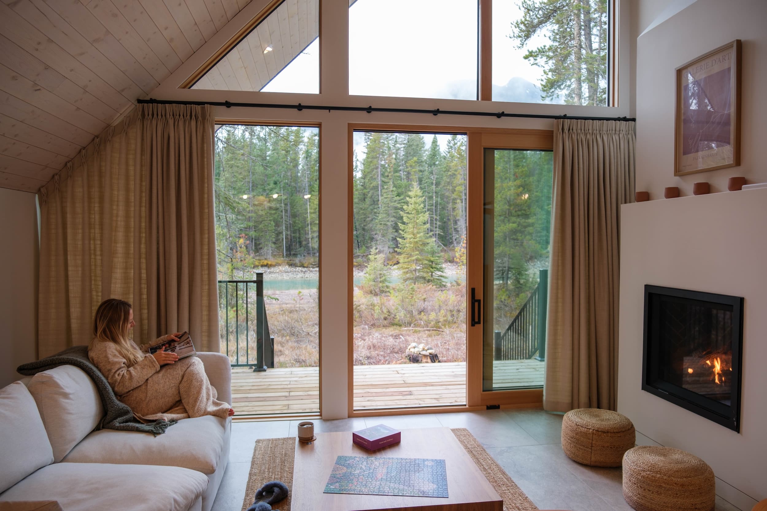 Tasha In Golden Cabin