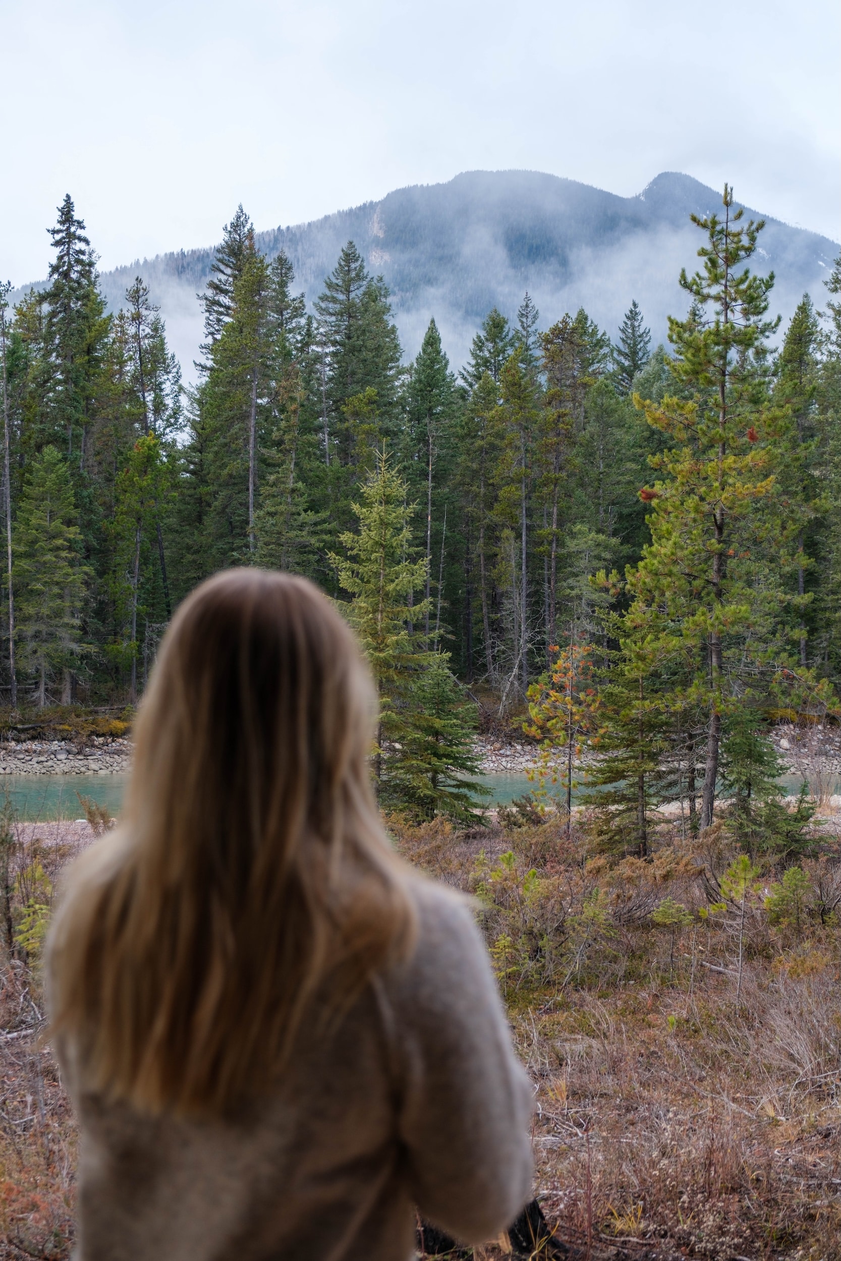 Tasha Enjoys Tea At Cabin Golden