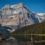 shadow lake in banff