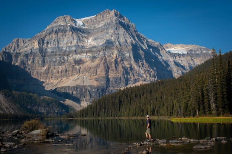 shadow lake in banff