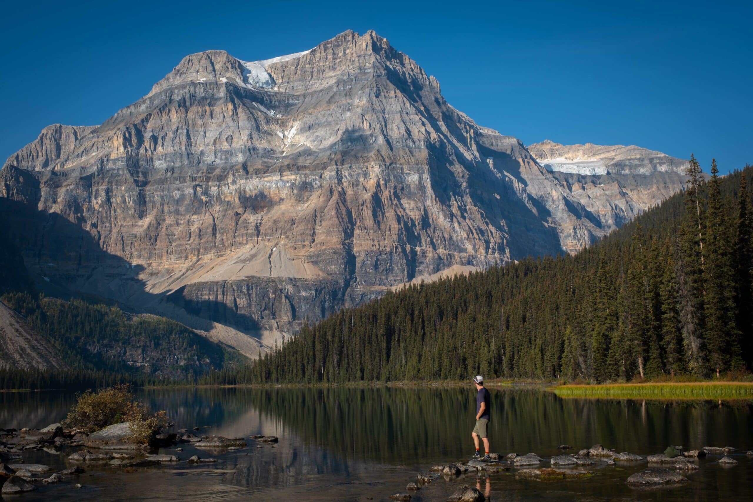 shadow lake in banff