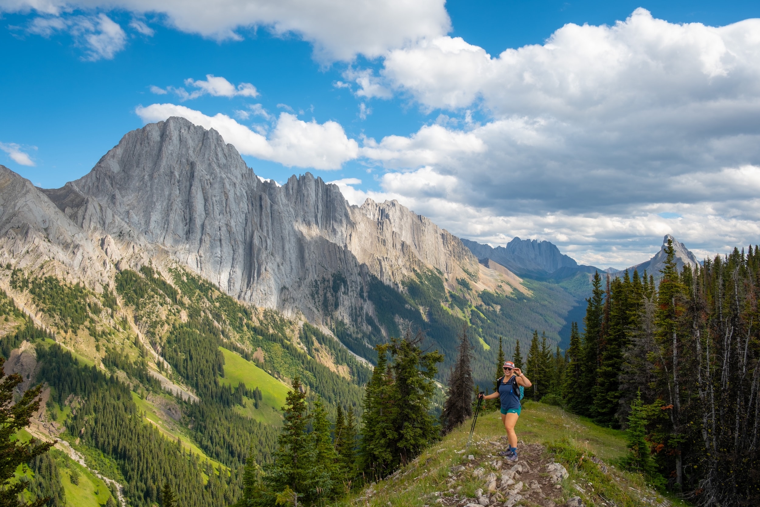 Natasha Alden on King Creek Ridge