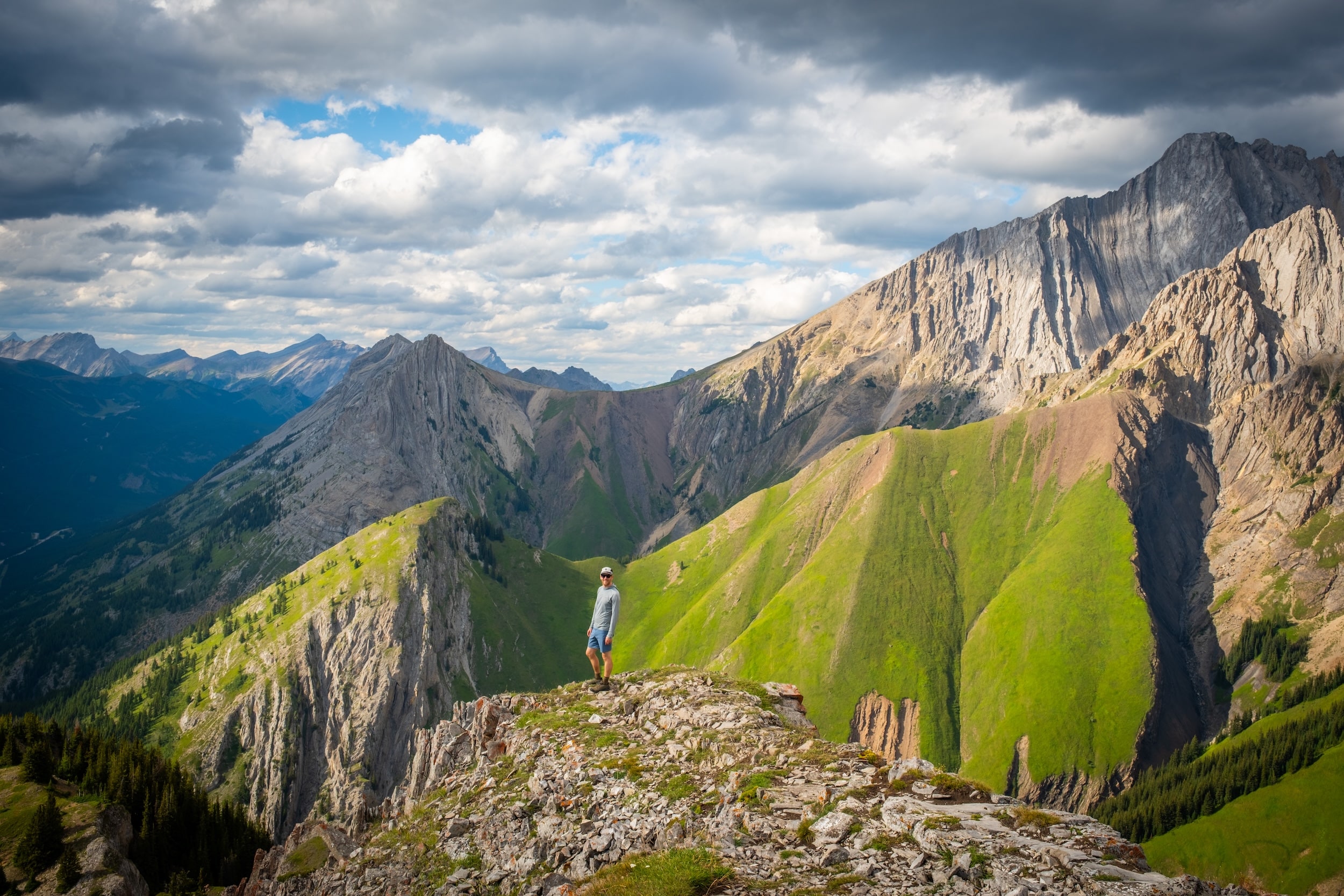 Cameron Seagle on King Creek Ridge