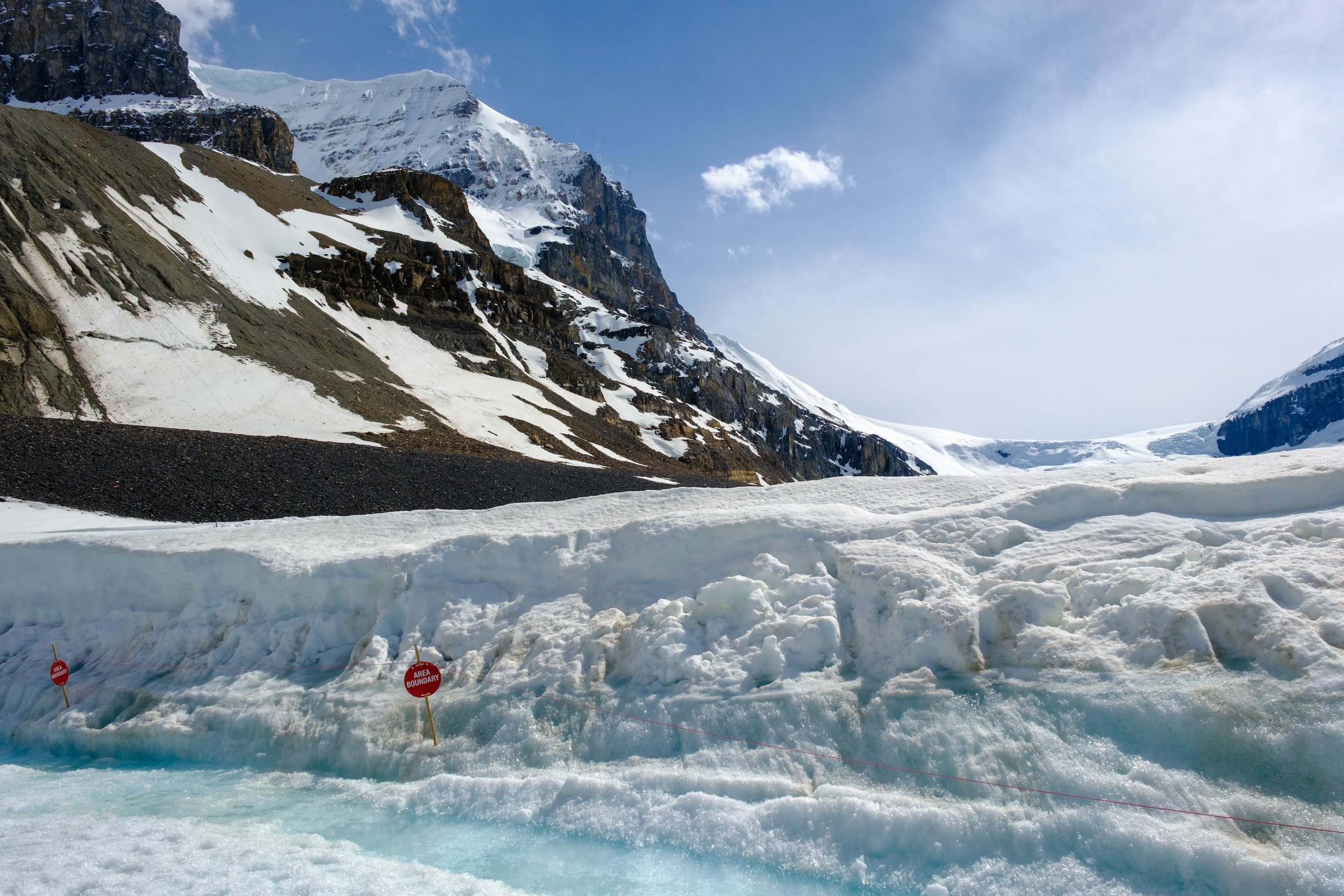 Views From Athabasca Glacier