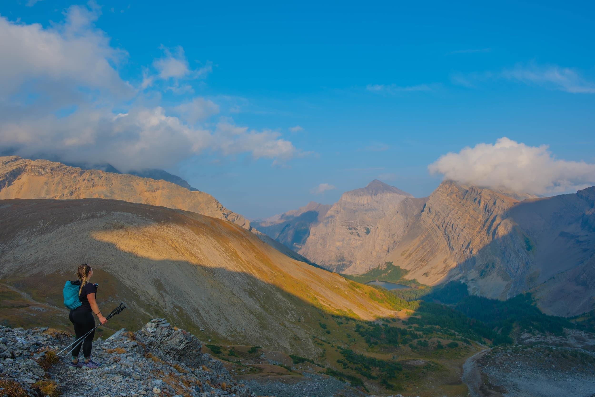 Natasha at South Buller Pass