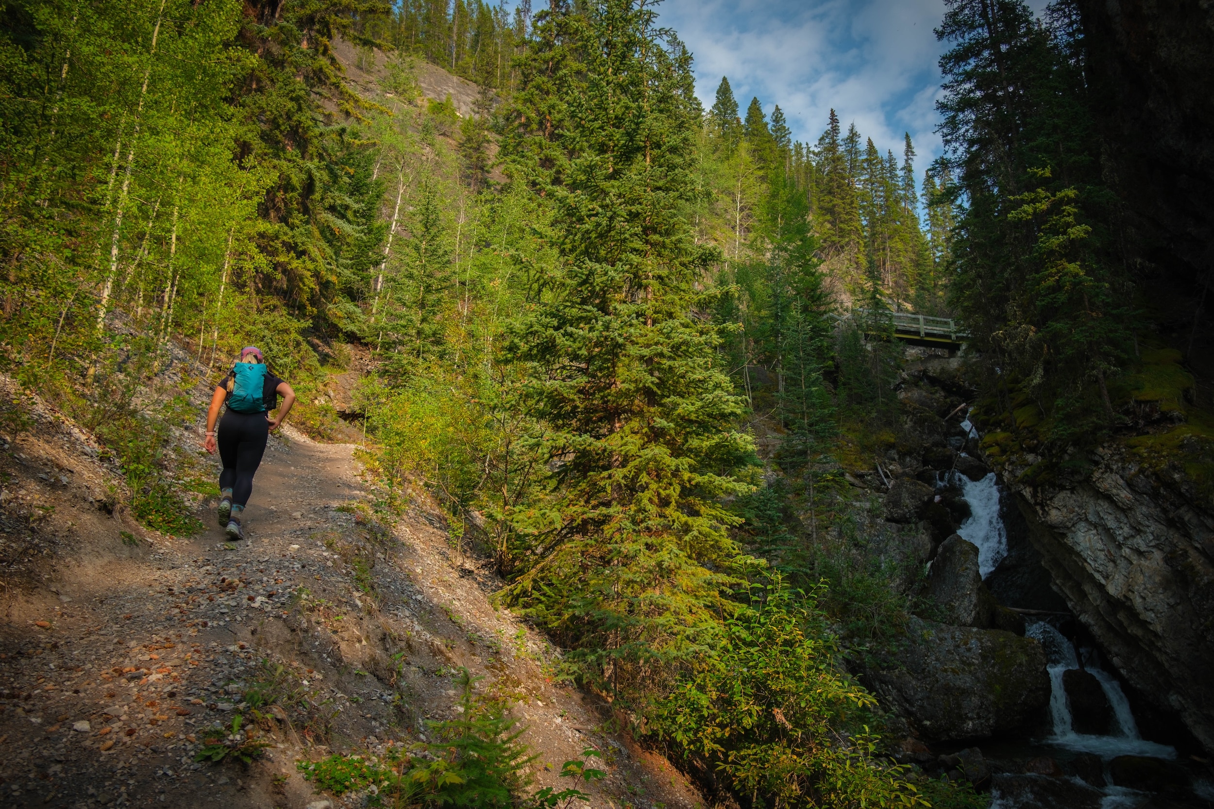 Steep Section On Sudance Canyon
