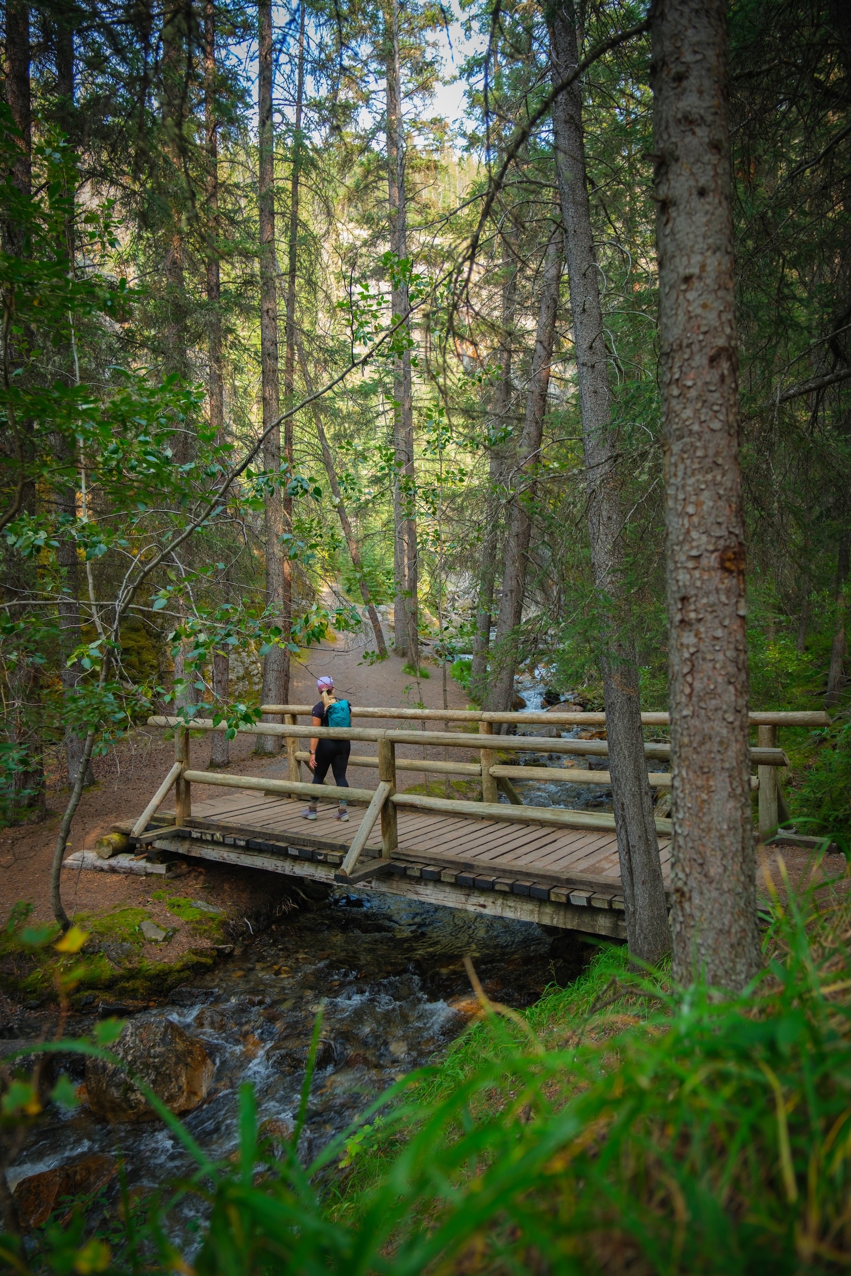 Natasha On Bridge of Sudance Canyon