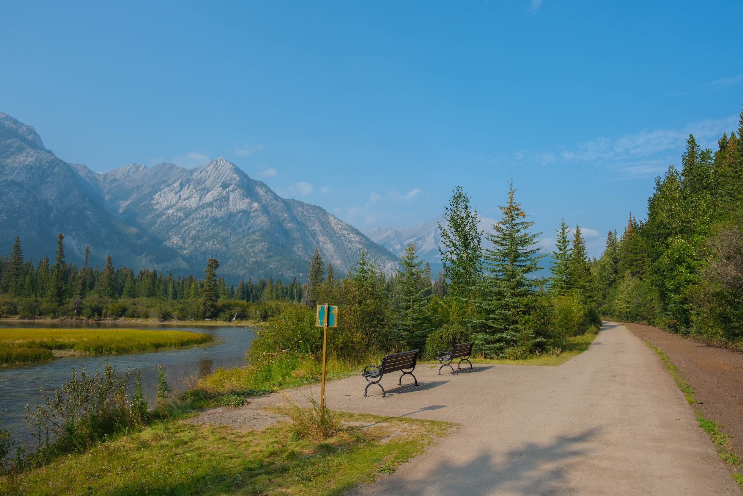 Bow River On Sudance Canyon Trail