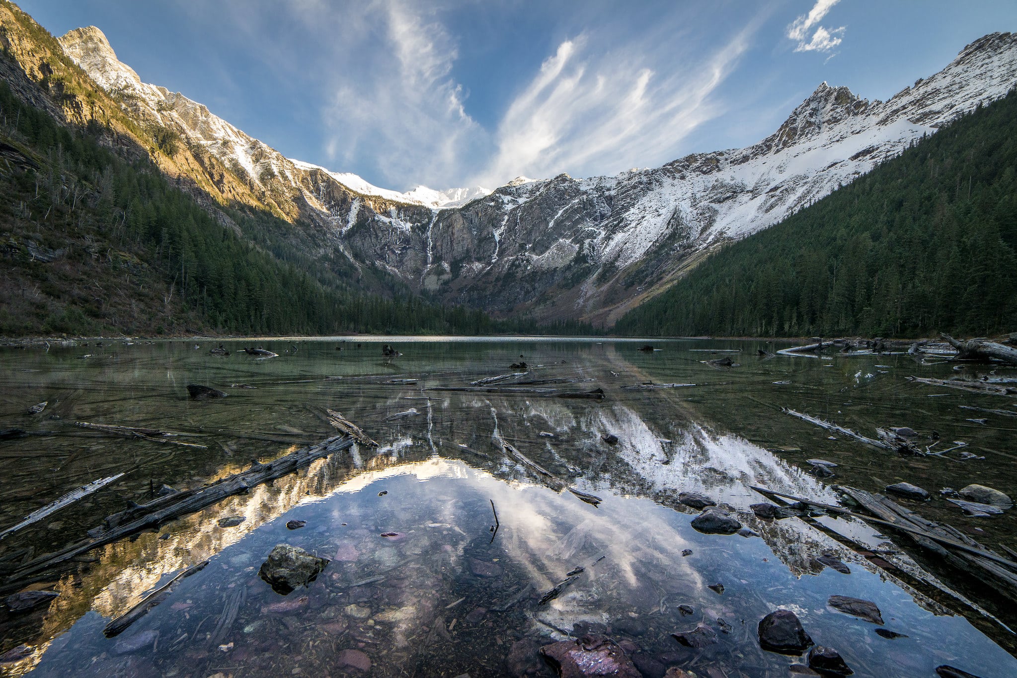 Avalanche Lake Glacier National Park