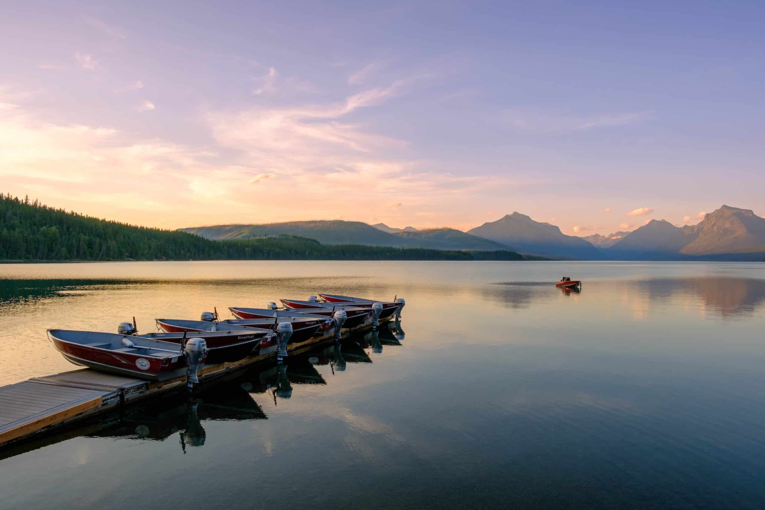Lake MacDonald Glacier National Park