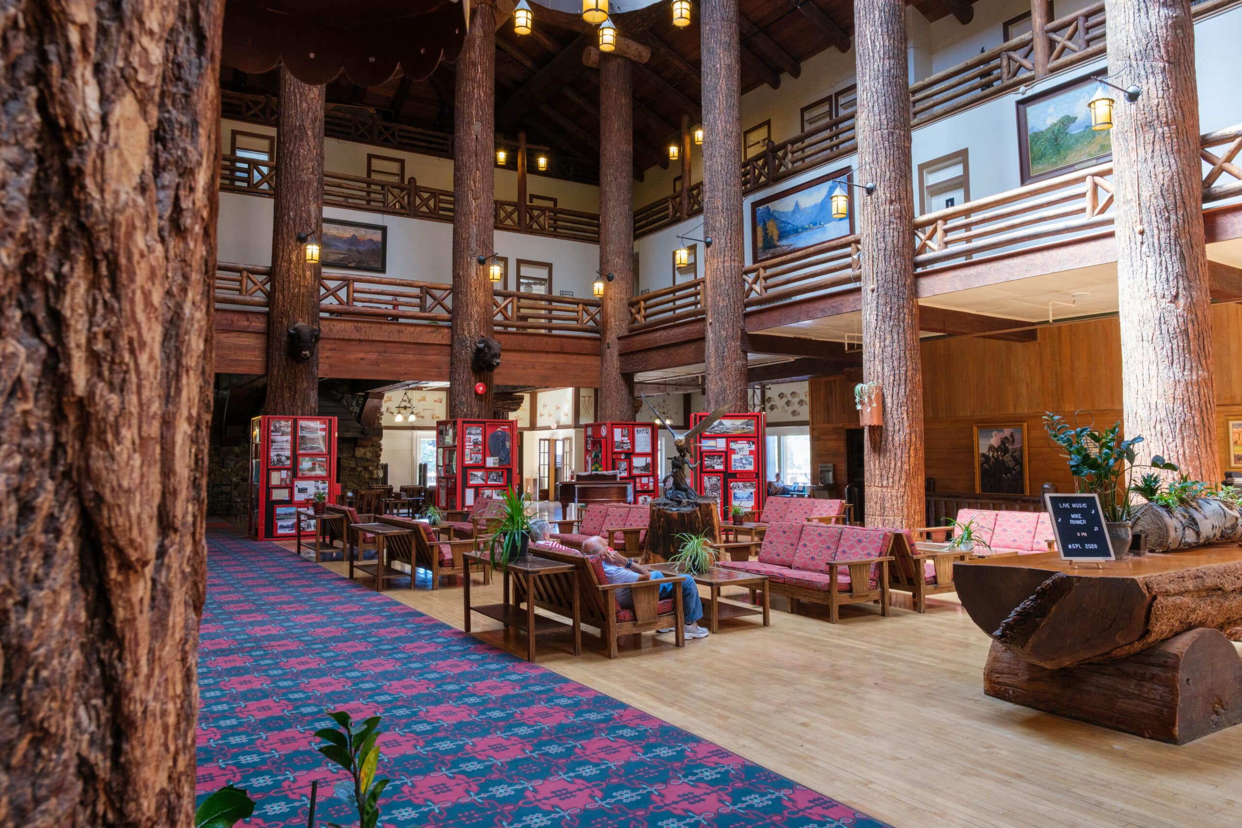 Glacier Park Lodge Lobby