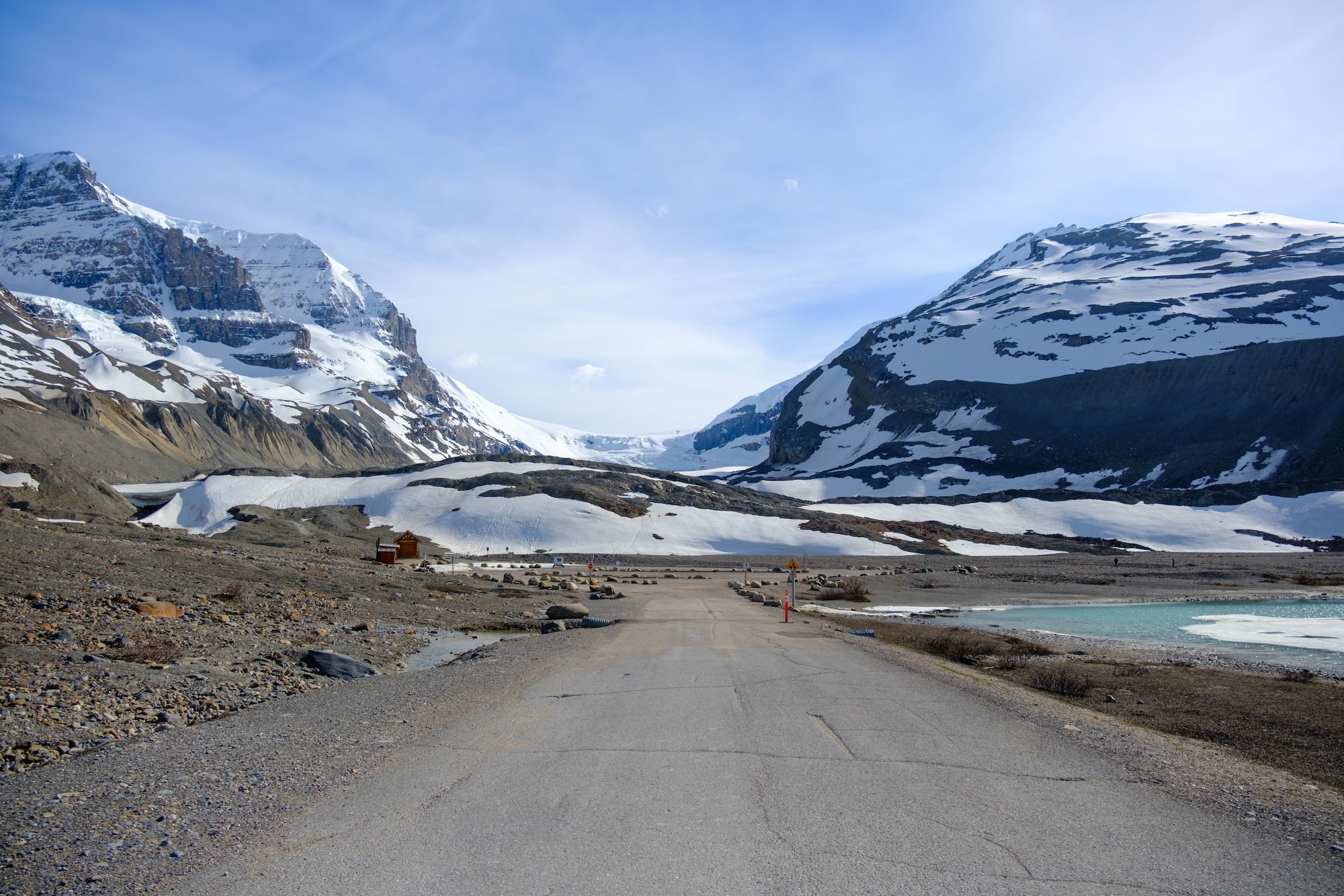 Toe of Athabasca Glacier Hike