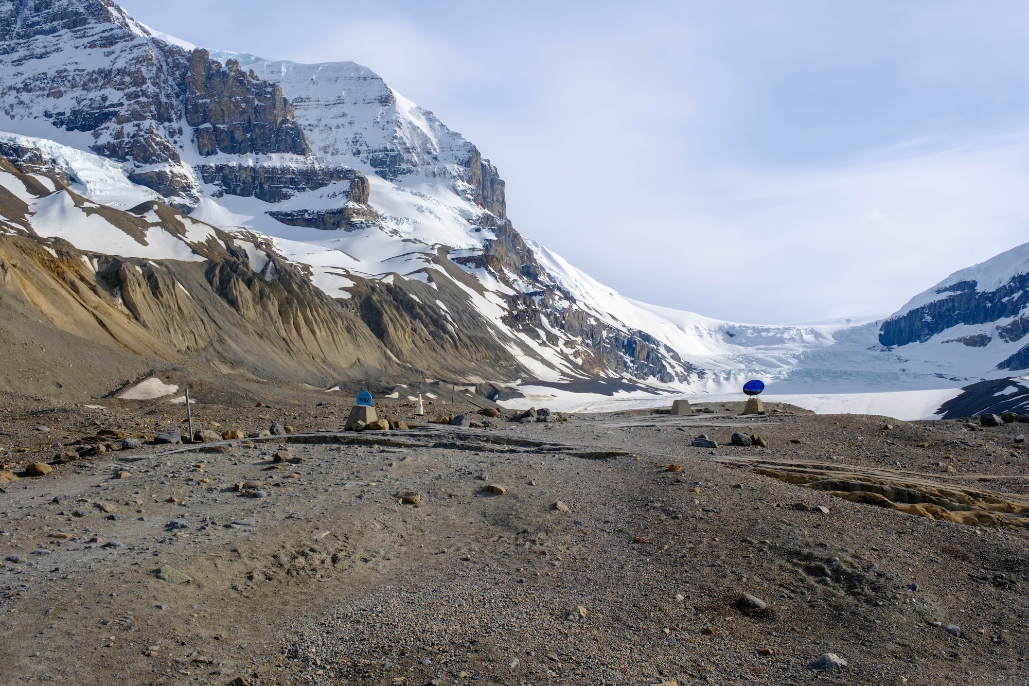 Toe of Athabasca Glacier Hike
